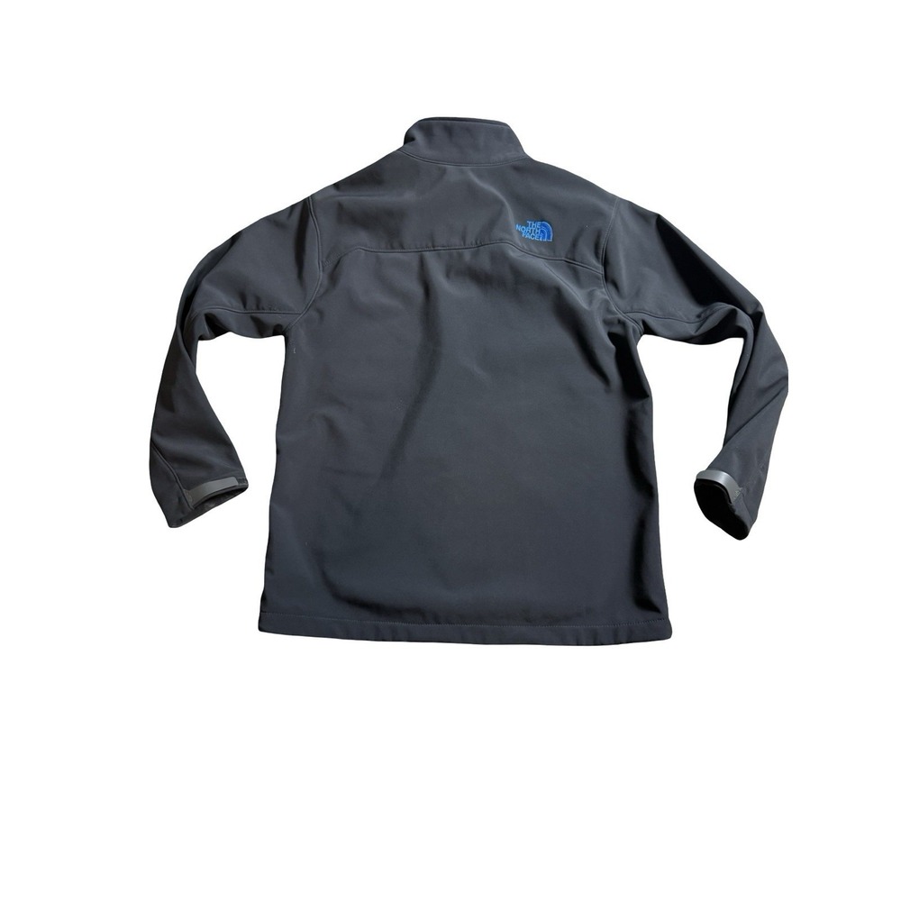 North Face Softshell Mens Jacket Apex Bionic Dark Grey Blue - Medium - Picture 3 of 9